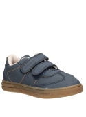 Calzado casual azul para niño, fabricado en PU, perfecto para actividades al aire libre.