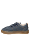 Zapatilla urbana infantil azul para niño, estilo casual, ideal para juego y colegio.