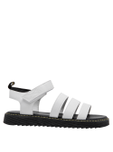 Sandalia clásica blanca para niña, estilo casual, ideal para paseos y juegos.