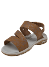Sandalia urbana taupe para niña, estilo casual, adecuada para el verano.