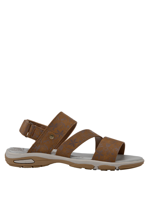 Calzado casual para niña, color taupe, diseño ligero y cómodo.