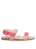 Sandalia casual rosada para niña, estilo urbano, ideal para actividades al aire libre.