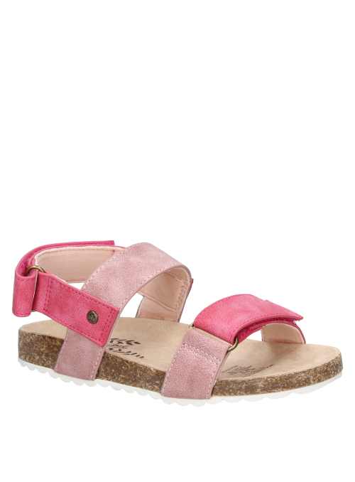 Calzado ligero rosado para niña, diseño sencillo, perfecto para actividades diarias.