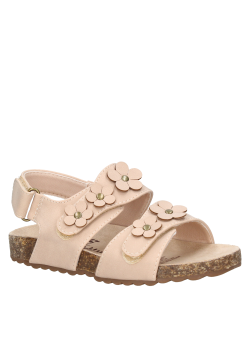 Sandalia liviana rosada para niña, ideal para explorar plazas y costas con estilo.