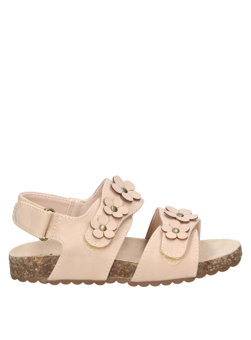 Sandalia liviana rosada para niña, ideal para explorar plazas y costas con estilo.