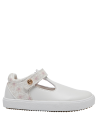 Zapato urbano blanco para niña, estilo casual, ideal para actividades al aire libre.