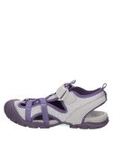 Sandalia urbana gris para niña, estilo casual, ideal para juegos y paseos.