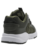 Zapatilla urbana infantil verde para niño, estilo casual, ideal para actividades al aire libre.