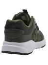 Zapatilla urbana infantil verde para niño, estilo casual, ideal para actividades al aire libre.