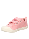Zapatilla textil rosada para niña, estilo casual, ideal para combinar con jeans y shorts.