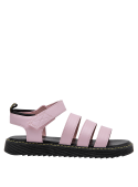Sandalia casual para niña en tono rosado, cómoda y versátil, adecuada para la plaza y la ciudad.