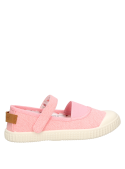 Zapatillas para niña en color rosado, diseño relajado, recomendado para explorar con comodidad.