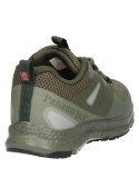 Calzado urbano verde para niño, estilo casual, recomendado para combinaciones con jeans.