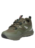 Zapatilla de punta redonda verde para niño, estilo casual, ideal para el uso diario.
