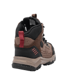 Botín camel para niño, estilo casual, ideal para aventuras al aire libre.