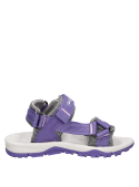 Sandalias gris para niña estilo casual, perfectas para actividades al aire libre.