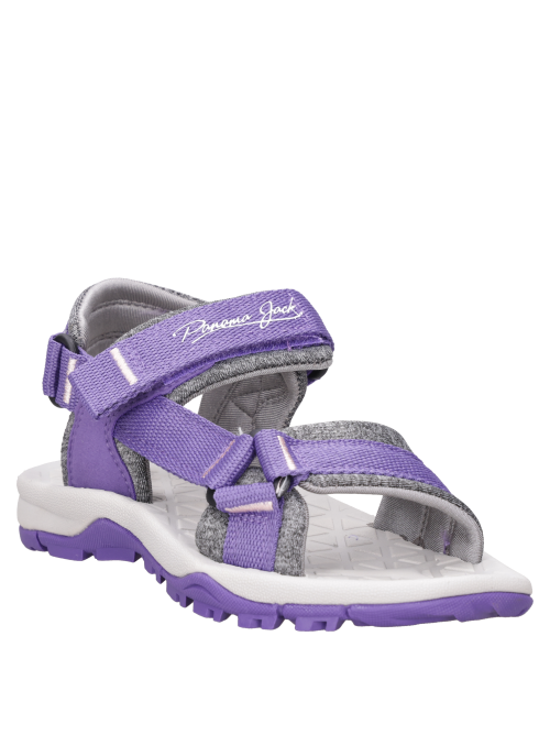 Sandalias gris para niña estilo casual, perfectas para actividades al aire libre.