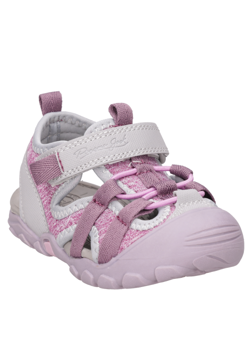 Calzado ergonómico en color rosado, perfecto para días soleados.