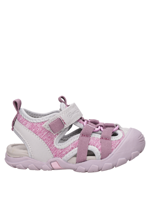 Calzado ergonómico en color rosado, perfecto para días soleados.