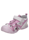 Sandalia rosa casual para niña, ideal para actividades al aire libre, diseño cómodo y funcional.