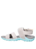 Calzado sintético gris para niña, ideal para paseos urbanos y días soleados.
