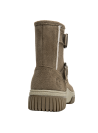 Calzado casual taupe de mujer, perfecto para combinar con jeans y abrigos ligeros.