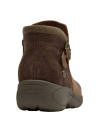 Botines café para mujer, diseño rústico, perfectos con jeans o vestidos.
