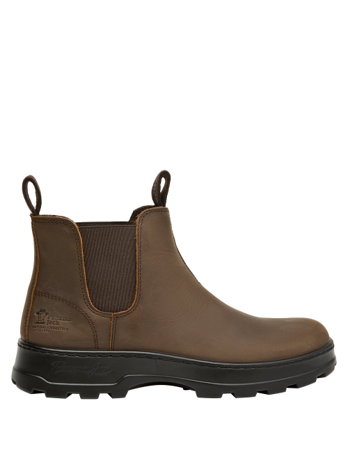 Botines Chelsea café, perfectos para combinar con jeans o vestidos ligeros en cualquier ocasión.
