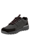 Zapatillas negras para hombre, estilo outdoor, material sintético, ideales para actividades diarias.