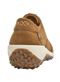 caminata casual zapato mujer camel cuero 5 cm taco plano estilo versátil