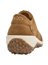caminata casual zapato mujer camel cuero 5 cm taco plano estilo versátil
