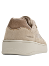 Calzado textil beige para mujer, diseño cómodo, perfecto para el uso diario.
