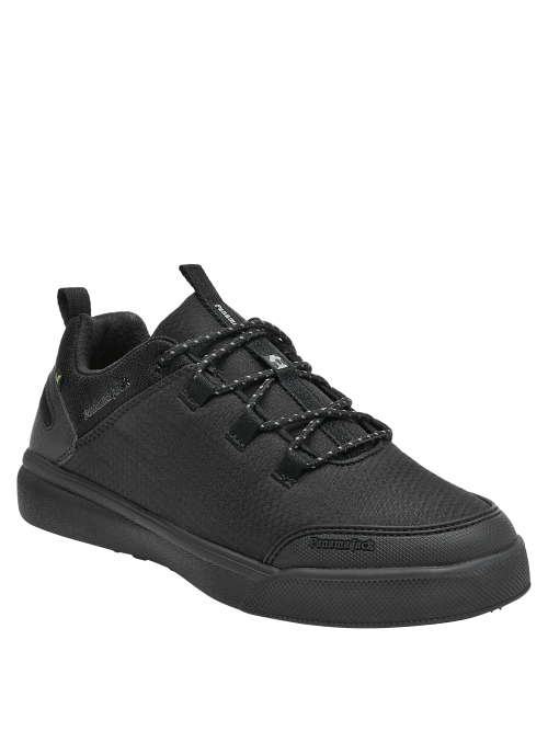 Zapatillas de estilo natural para hombre en color negro, recomendadas para caminatas y aventuras diarias.