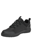 Zapatillas negras outdoor para hombre, estilo versátil, ideales para actividades al aire libre.