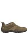 Calzado casual de cuero taupe para mujer, combina confort y estilo en cada paso.