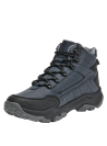 Botín azul para hombre, estilo outdoor, material sintético, ideal para aventuras urbanas.