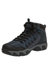 Botín azul sintético para hombre, estilo outdoor, ideal para actividades al aire libre.