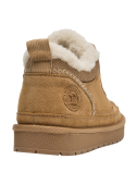 Zapatillas mujer camel estilo casual para actividades al aire libre, material sintético.