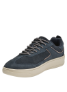 Zapatillas hombre azul cuero estilo urbano para actividades al aire libre.