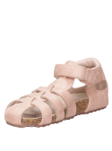 Calzado casual rosado de niña, material sintético, para actividades diarias.