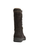 Botas de cuero mujer en color moro, perfectas para un look urbano y cómodo.