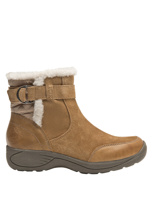Botín camel mujer de Panama Jack, ideal para aventuras y exploraciones urbanas.