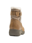 Botín camel mujer estilo casual perfecto para combinar con jeans o vestido.