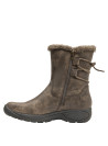 Bota Panama Jack café para mujer, ideal con jeans o vestido casual.