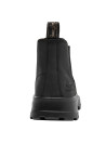 Calzado negro de cuero para mujer, con elásticos en los costados, recomendado para actividades versátiles.