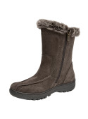 cafés botas de cuero para mujer estilo casual, ideales para aventuras al aire libre.