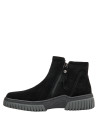 Calzado casual negro de mujer, punta redonda, ideal para combinar con jeans o vestidos.
