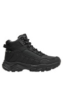 Botines outdoor negros para hombre, funcionales y cómodos, ideales para aventuras y paseos casuales.