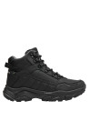 Botines outdoor negros para hombre, funcionales y cómodos, ideales para aventuras y paseos casuales.