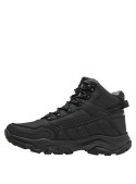 Botines negros para hombre, diseño versátil, perfectos para uso diario en la ciudad y naturaleza.